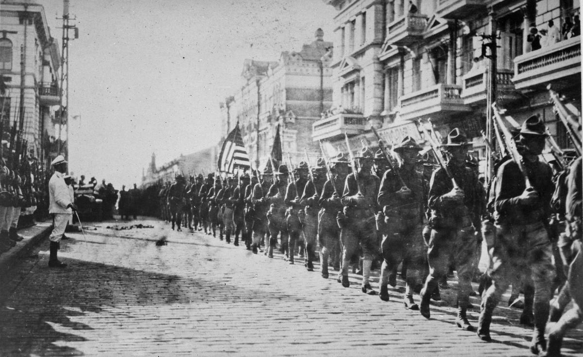 American troops in Valdivostok 1918